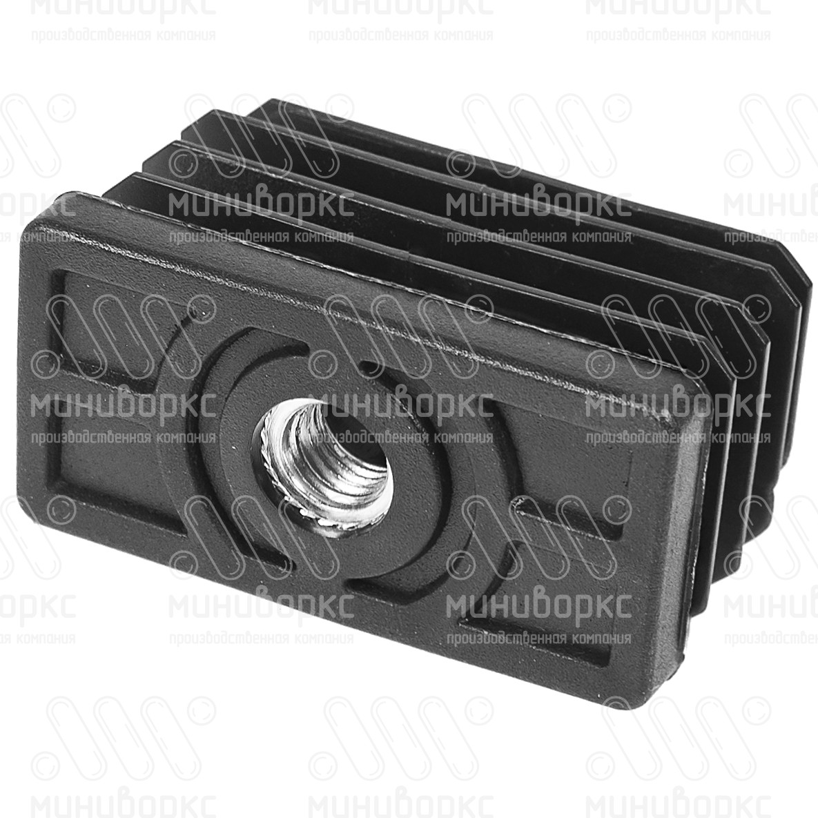 Комплекты прямоугольных заглушек с опорами 60x30 – 30-60M8.D32x20 | картинка 4