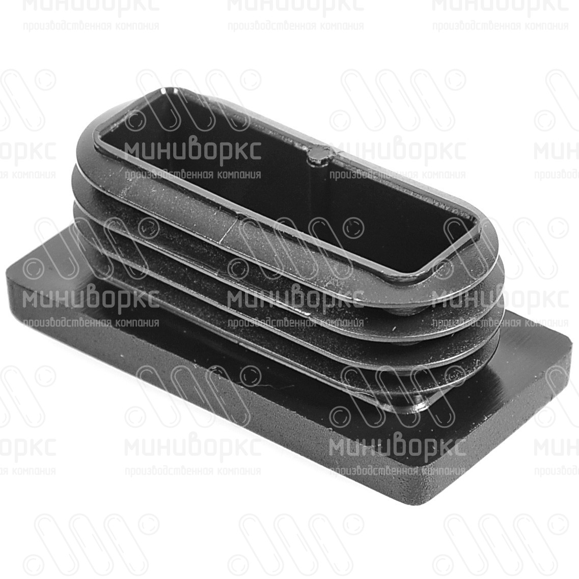 Заглушки для прямоугольной трубы 50x25 – ILR50x25+3 | картинка 3