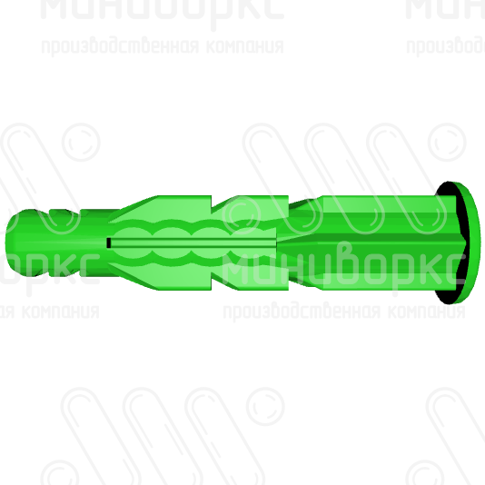 Пластиковые дюбеля – ДБ6-35ЗН | картинка 1