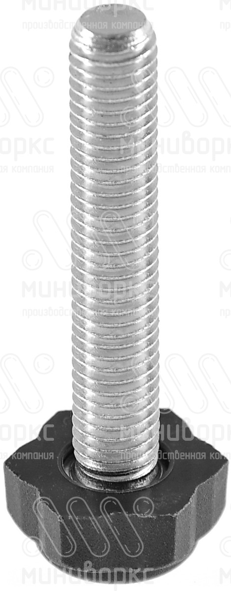 Опора резьбовая  m10x60 22 – 22М10-60ЧС | картинка 1