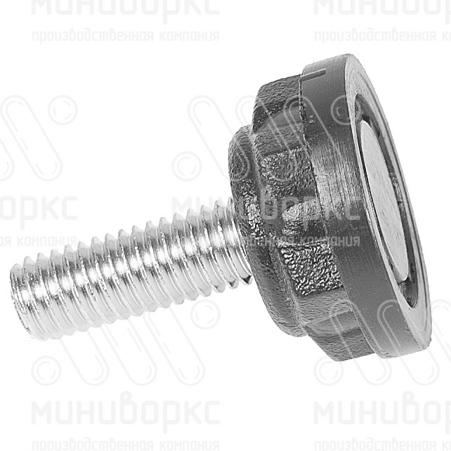 Опора резьбовая  m8x25 25 – 25М8-25ЧА | картинка 2