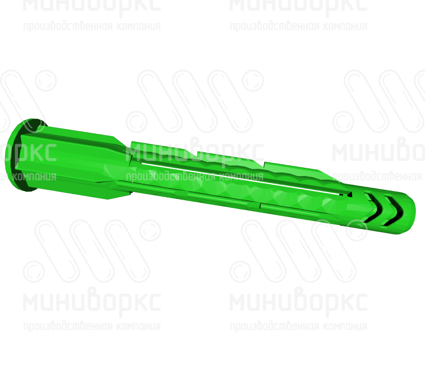 Пластиковые дюбеля – ДБ10-60ЗН | картинка 2