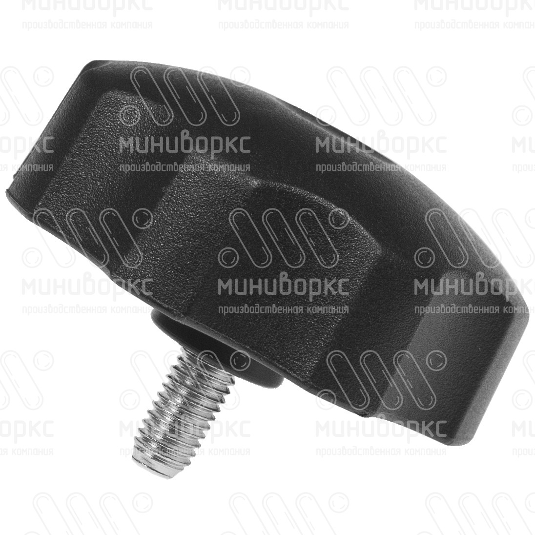 Фиксатор пластиковый с рукояткой m8x15 60 – Ф60М8-15ЧН | картинка 2